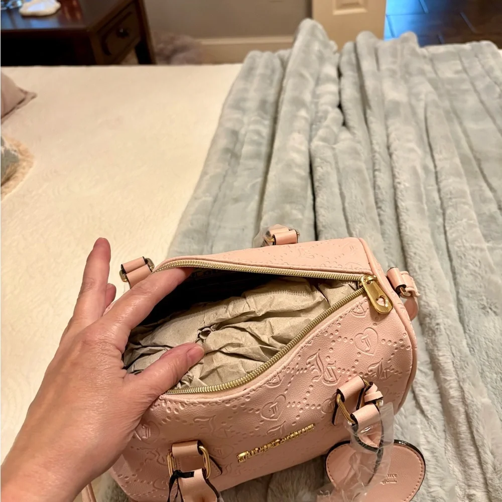 Juicy Couture Pink Satchel with Gold Hardware - Picture 4 of 5